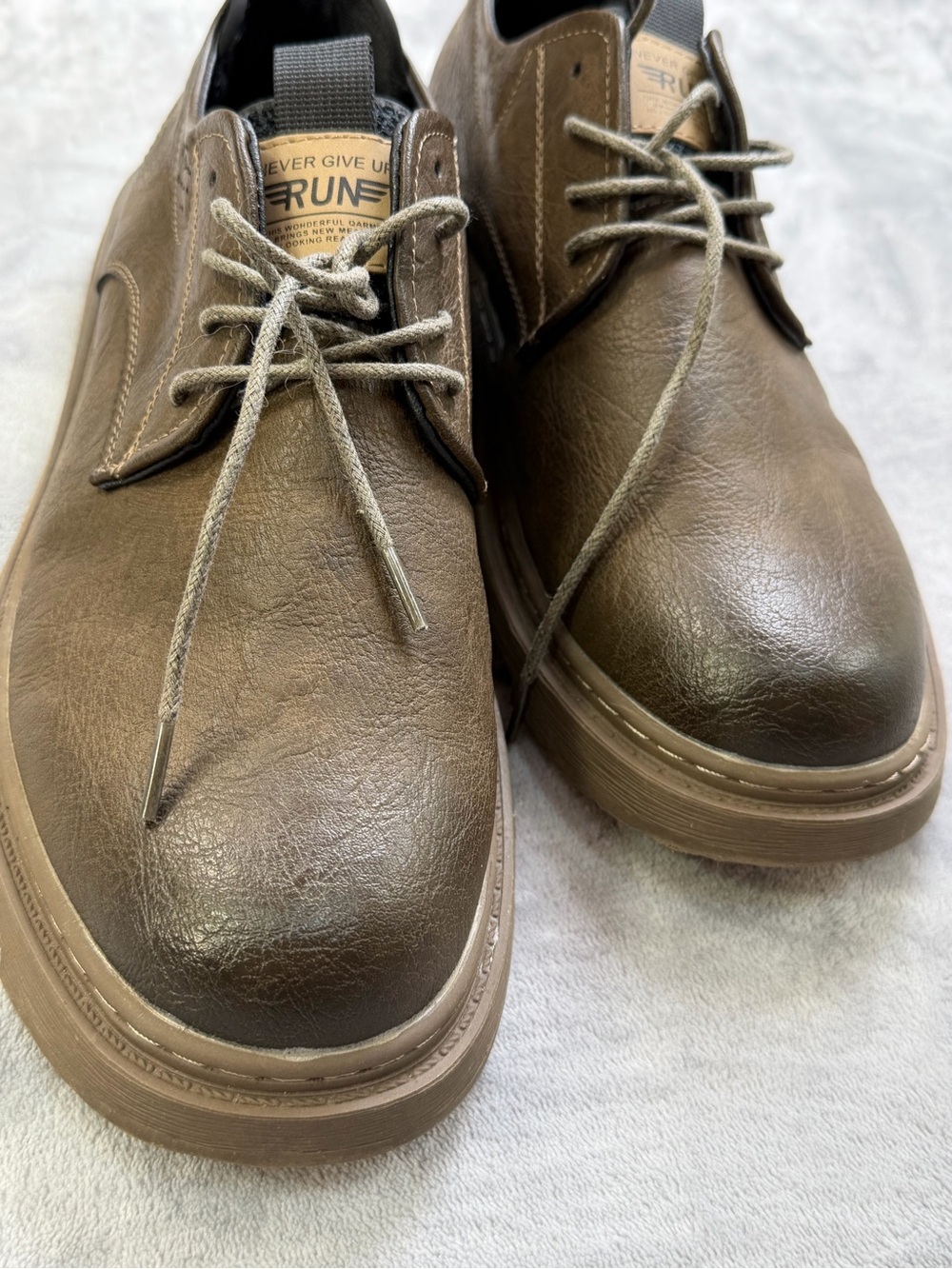CARTELO Chukka Lace-Up Boots in Olive BrownCasual Light Men’s Summer 10.5